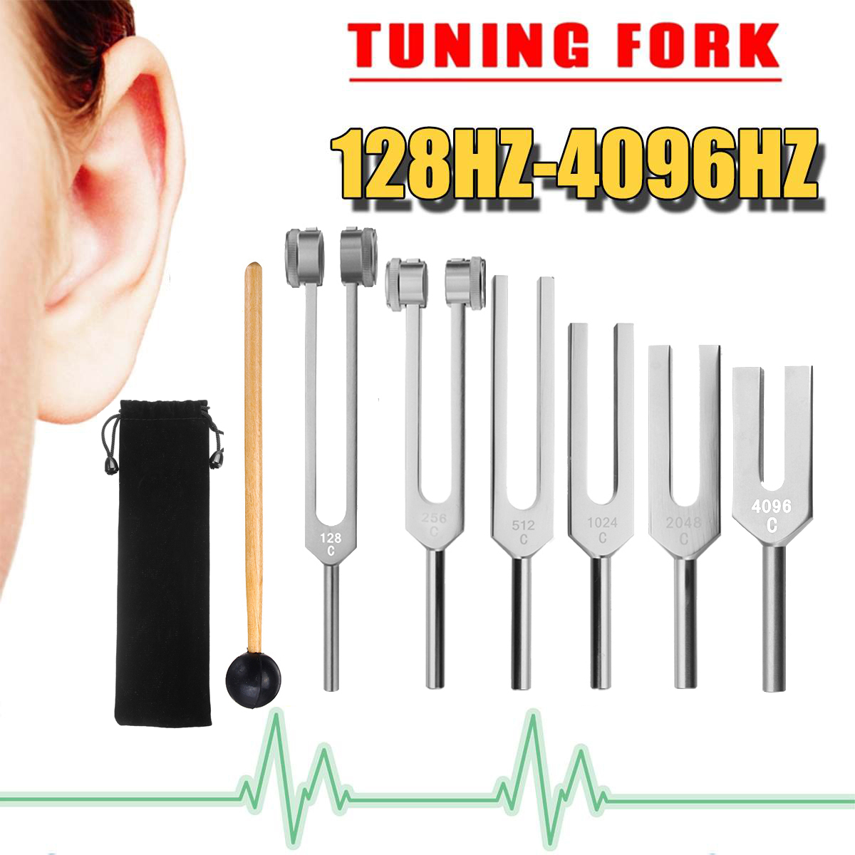 Healing Wellness - Medical 128Hz 256Hz 512Hz 1024Hz 2048Hz