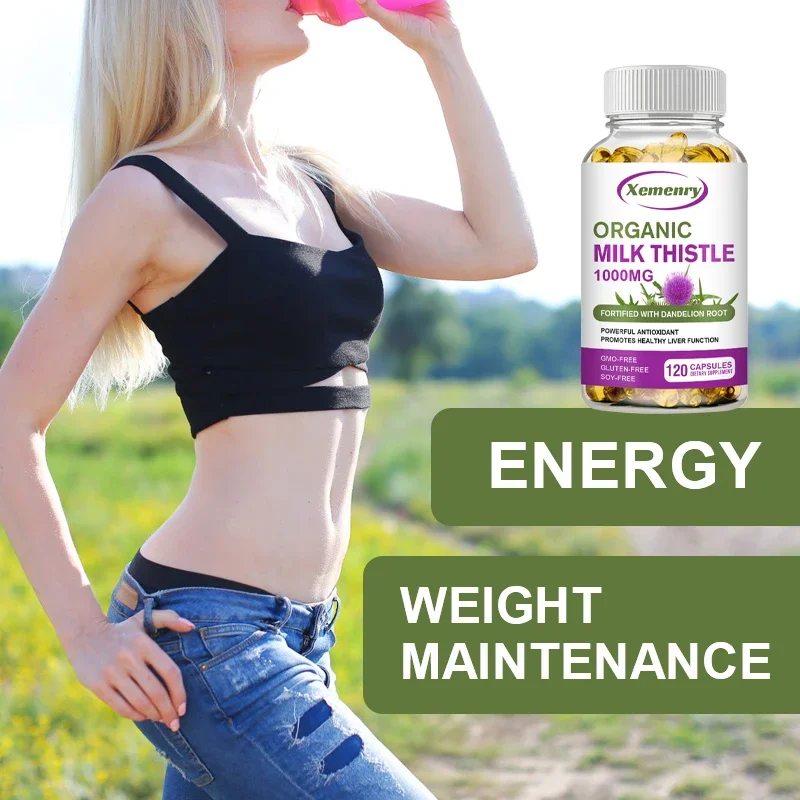 Milk Thistle Capsules 1000 Mg  - đánh giá và giá Milk Thistle Silymarin