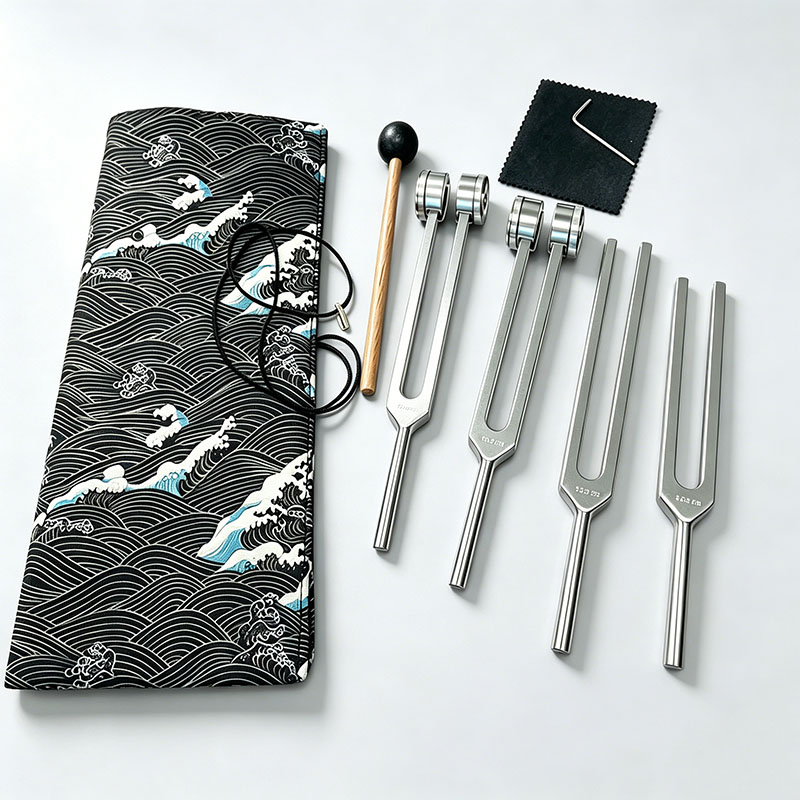Tuning Fork Set 128 136.1 256  - đánh giá và giá Healing Wellness