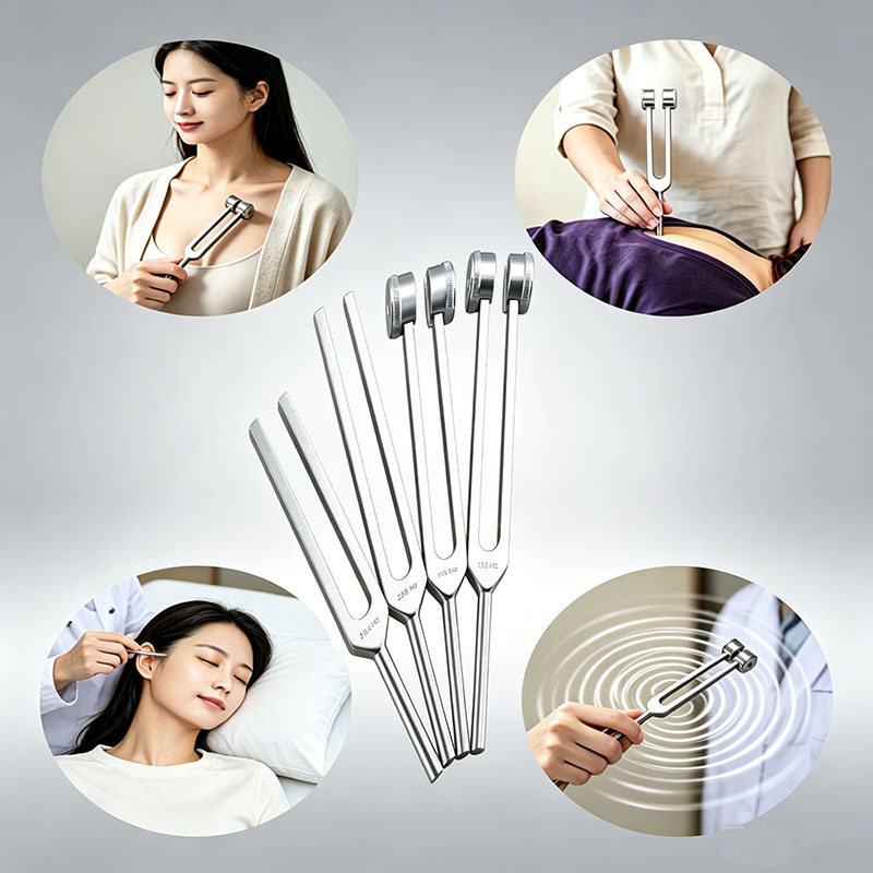 Tuning Fork Set 128 136.1 256  - đánh giá và giá Healing Wellness
