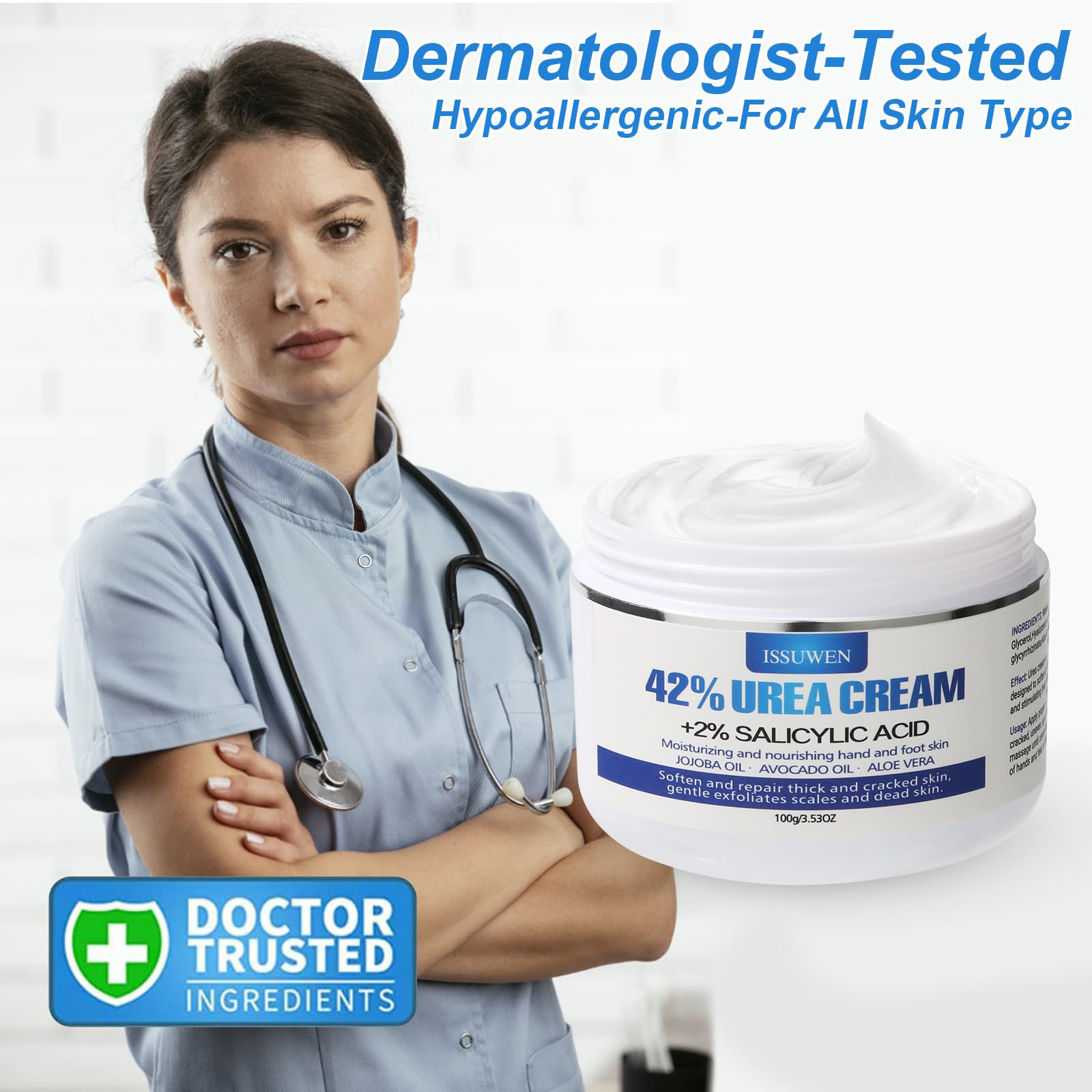 Urea Cream 42% Plus Salicylic  - đánh giá và giá Healing Wellness